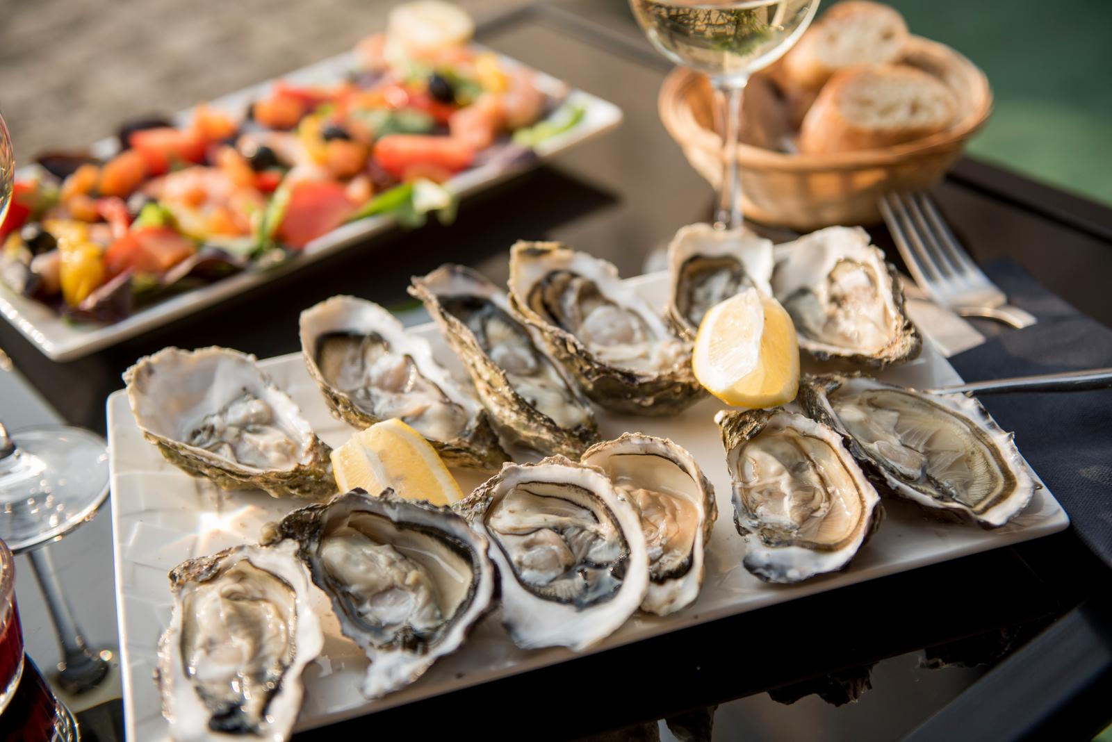 Amiens : plateau d'huitres