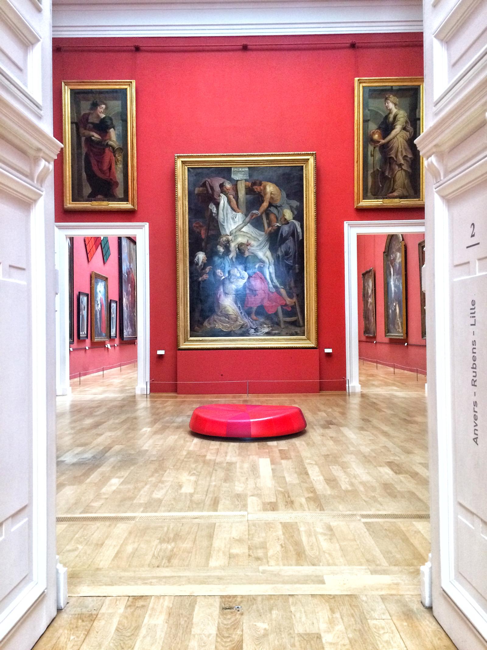 Lille : le palais des Beaux-Arts, salle d'exposition