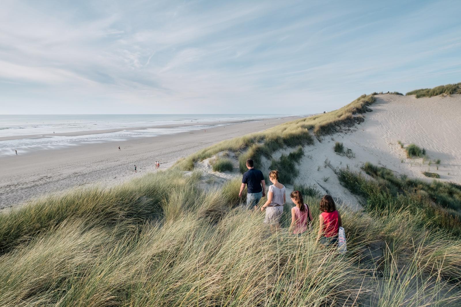 Quend : balade dans les dunes
