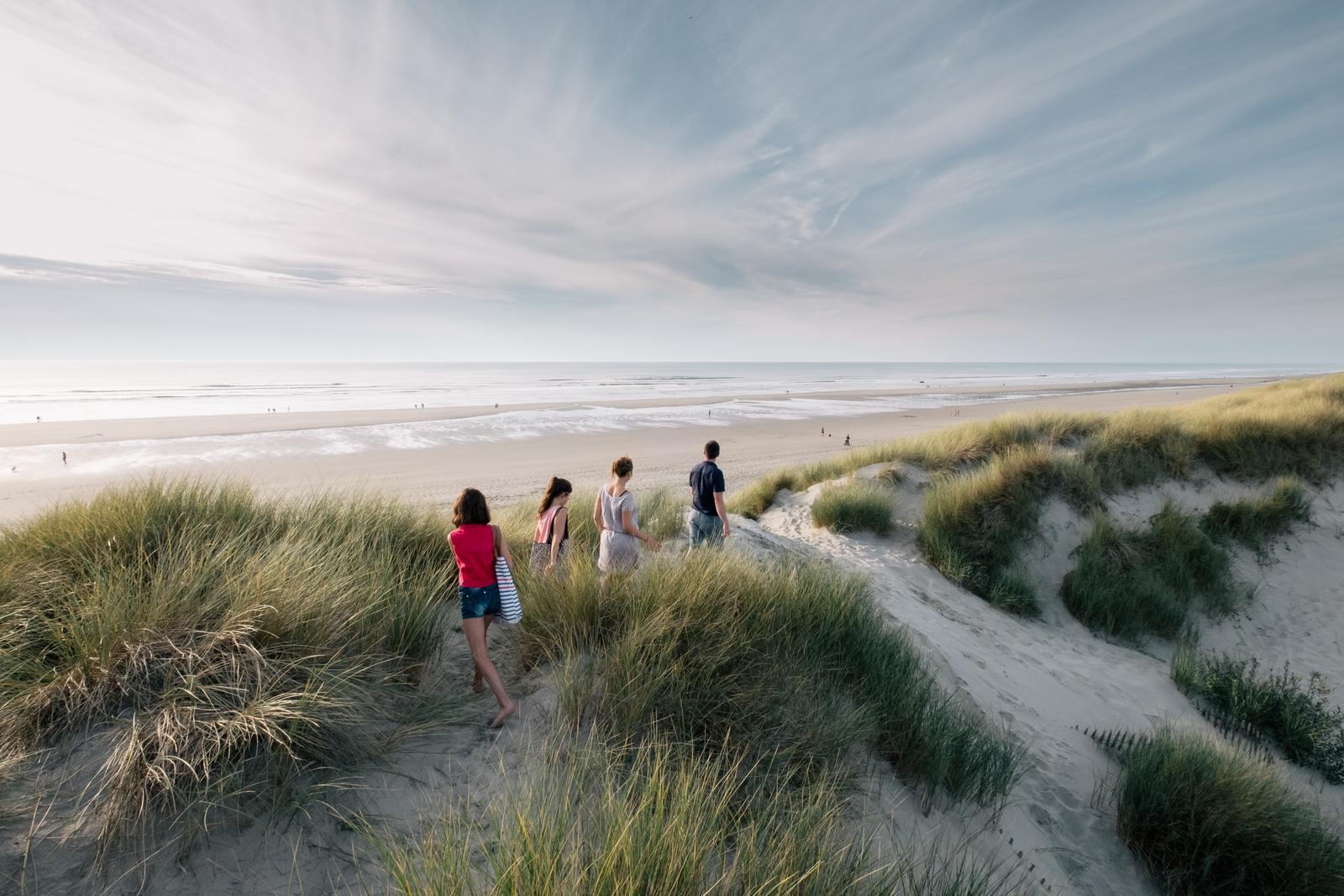 Quend : balade dans les dunes