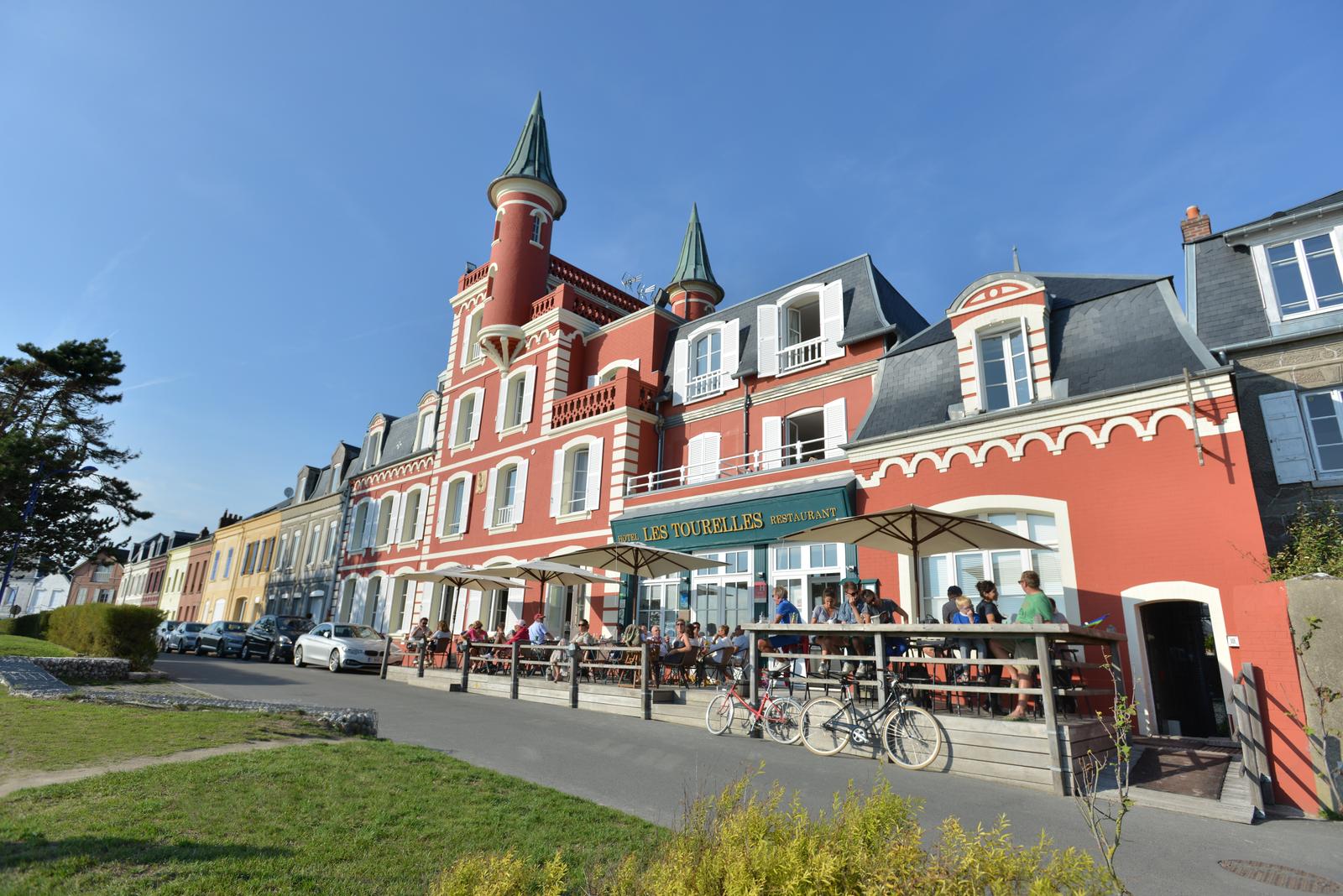 Le Crotoy : hôtel restaurant Les Tourelles
