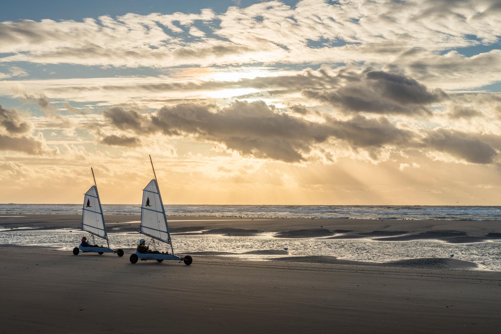 Quend : chars à voile