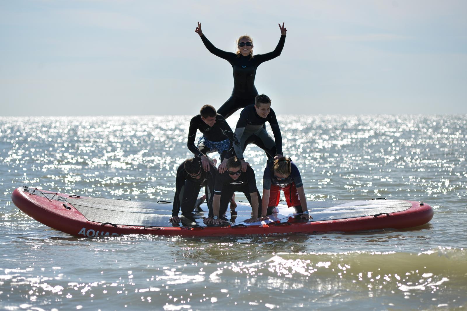 Big Stand up paddle - Baie de Somme - pyramide