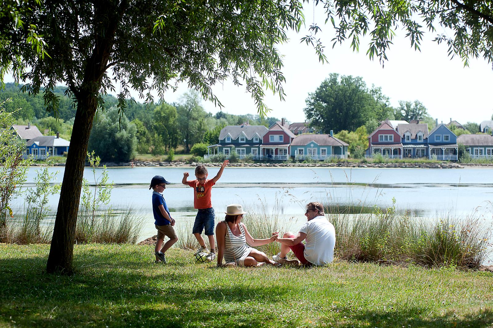 Chamouille : famille au lac de l'Ailette 03