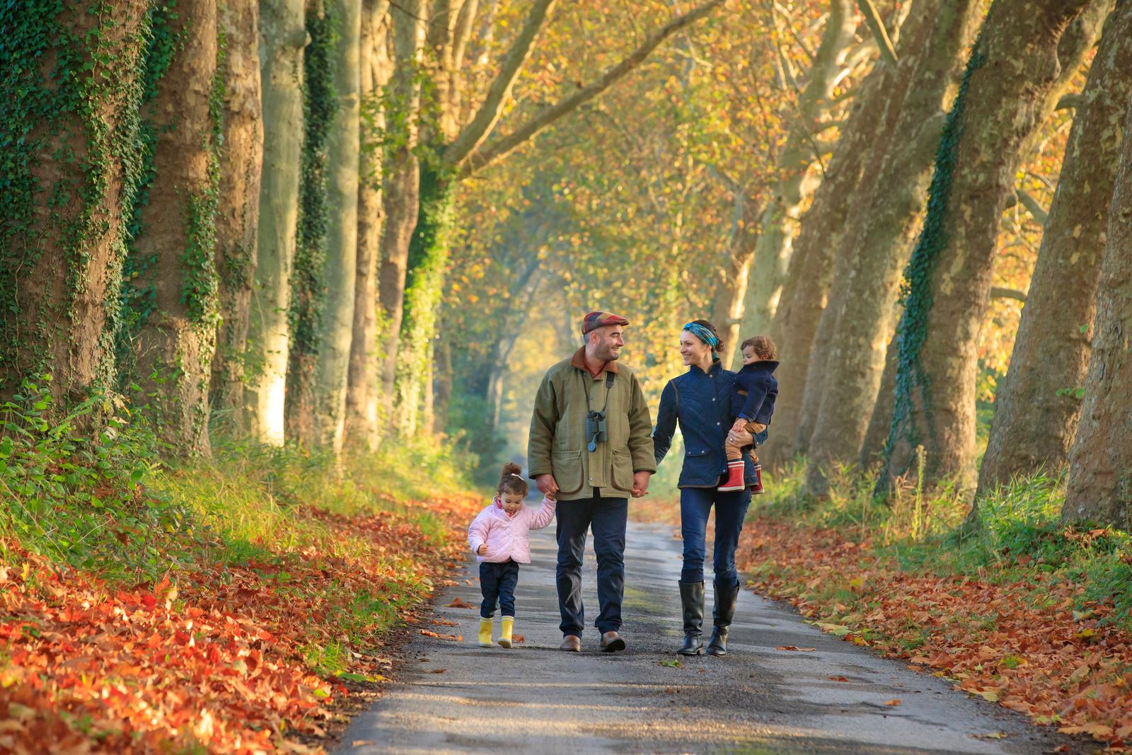 Chevrières - promenade familiale en automne 01