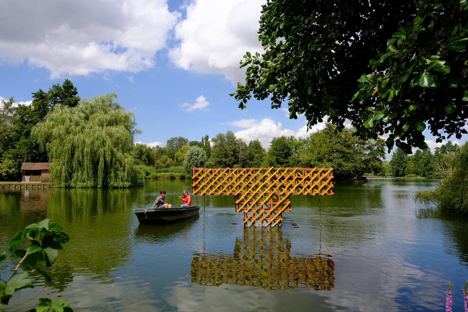 Amiens : festival des hortillonnages arts, villes et paysage - couple 17