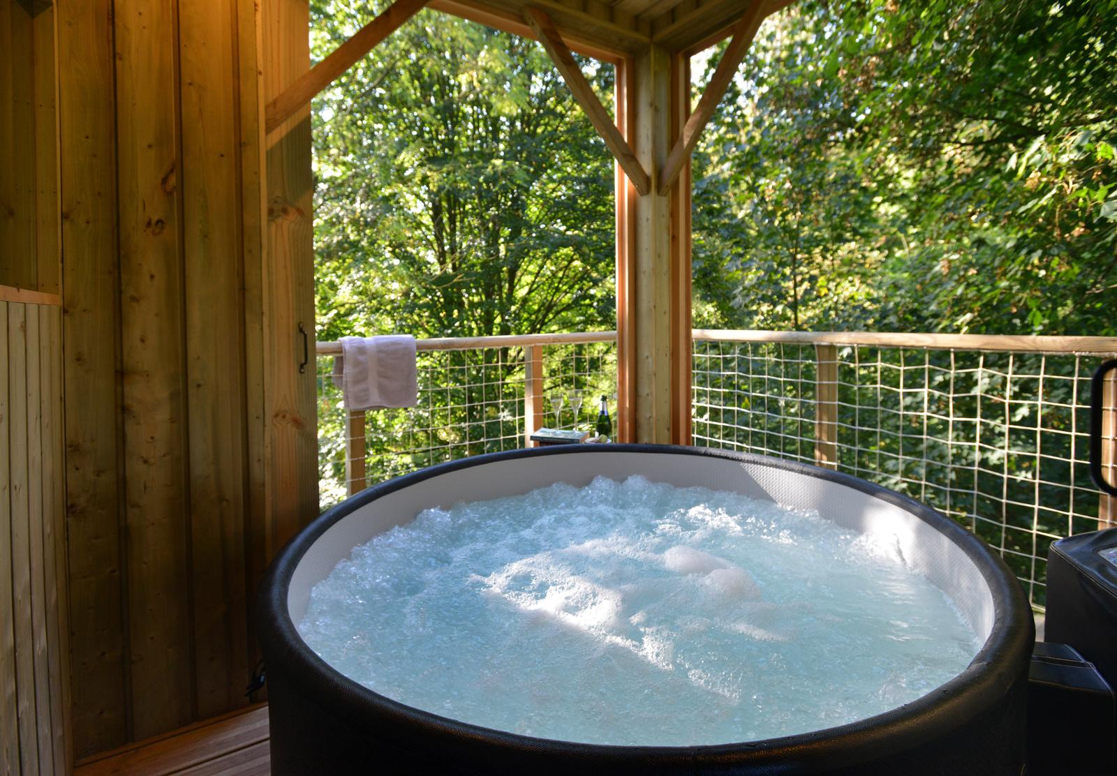 Port-le-Grand : château des Tilleuls, cabane dans les arbres 37
