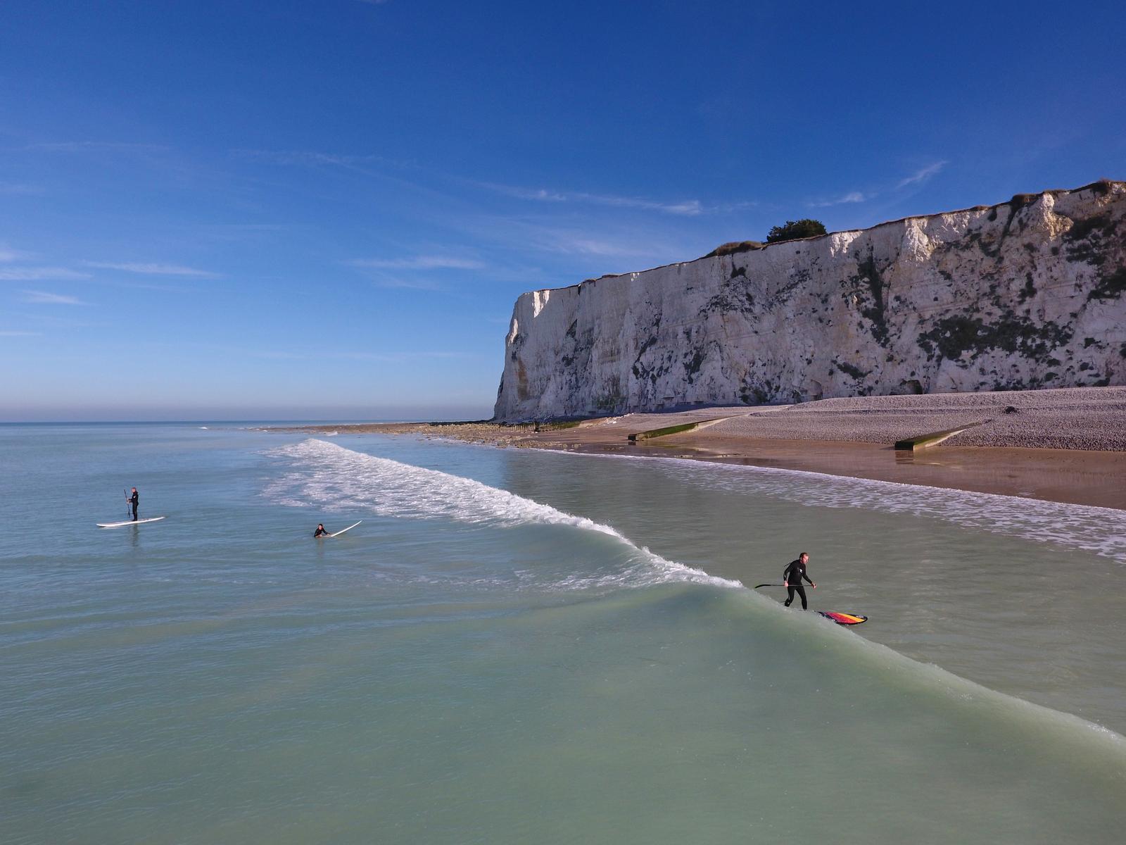 Mers-les-Bains : stand-up paddle