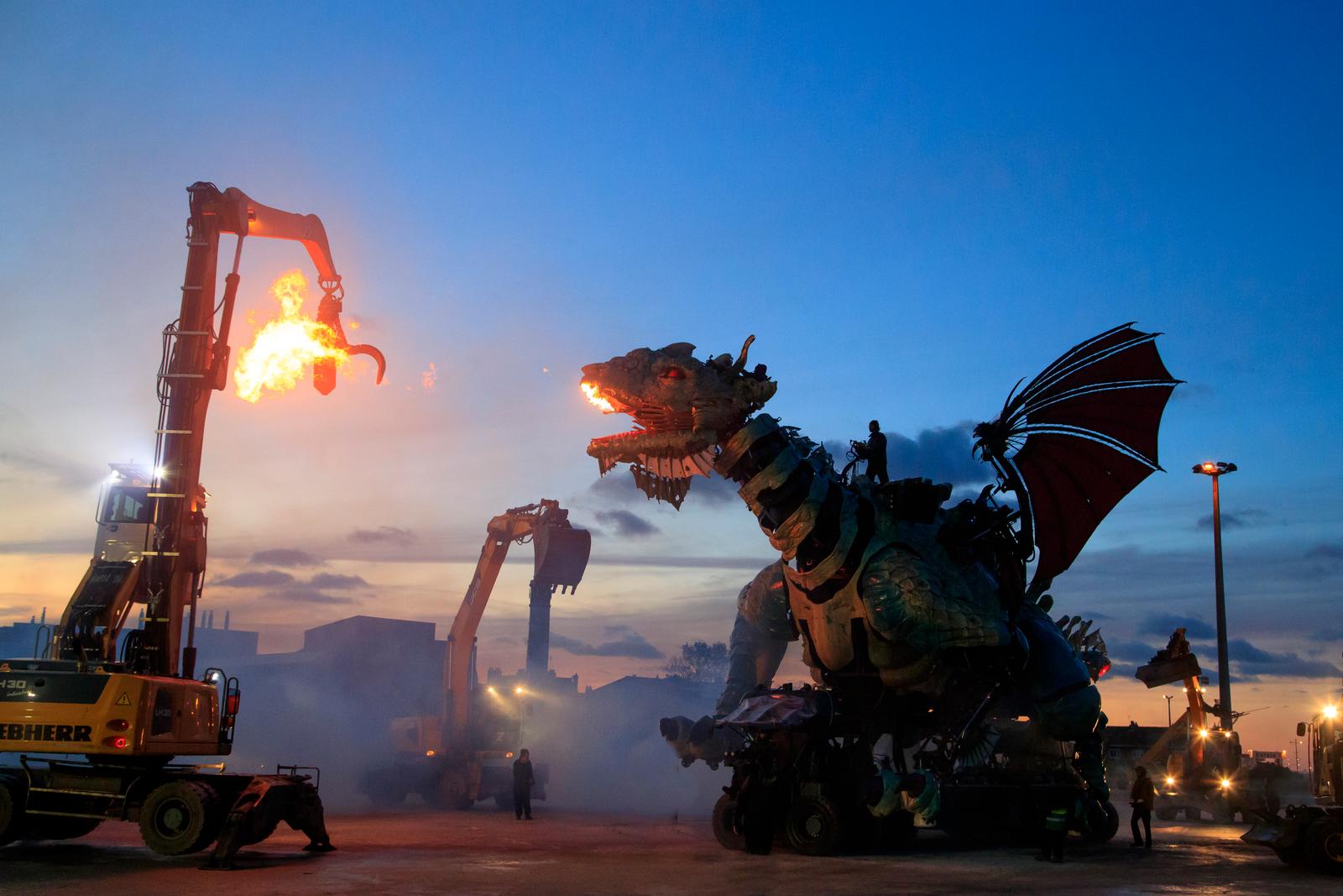 Calais - Le Dragon de Calais - inauguration - 15