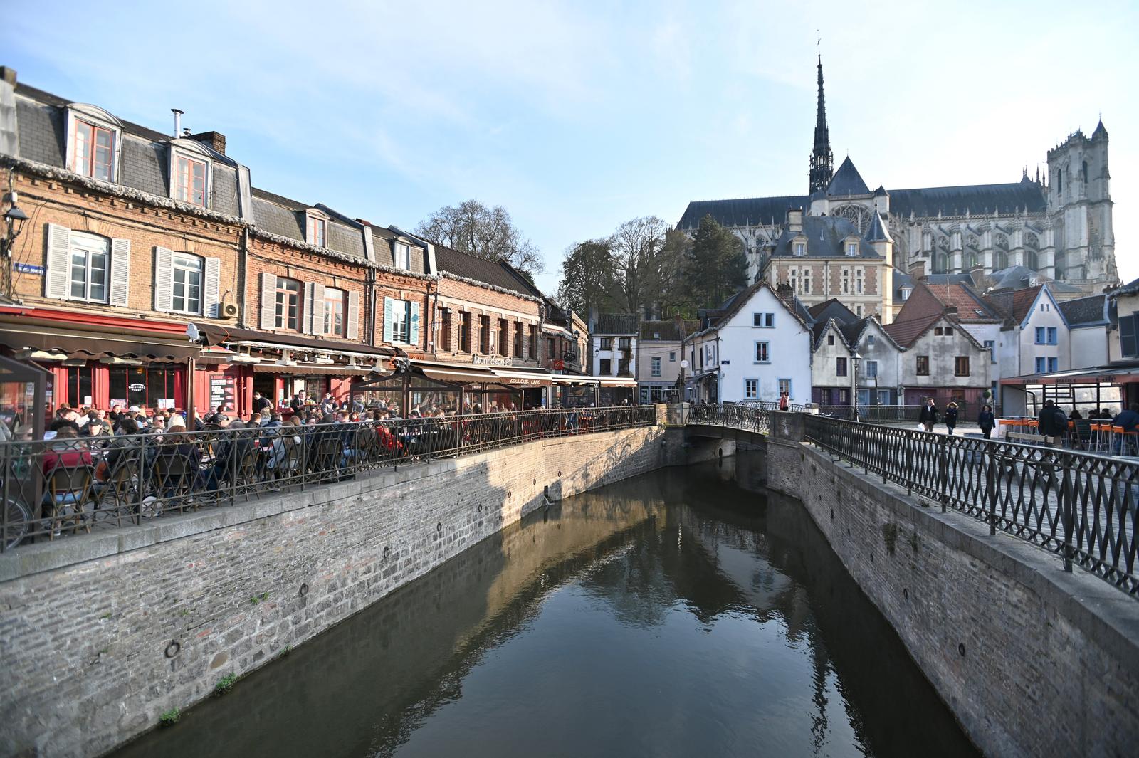 Amiens : terrasses du quartier Saint-Leu 19