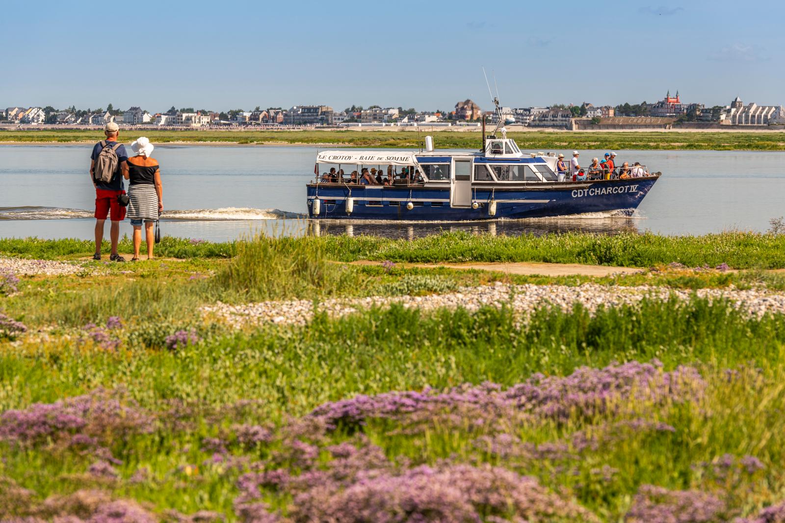 Saint-Valery-sur-Somme : couple en promenade 