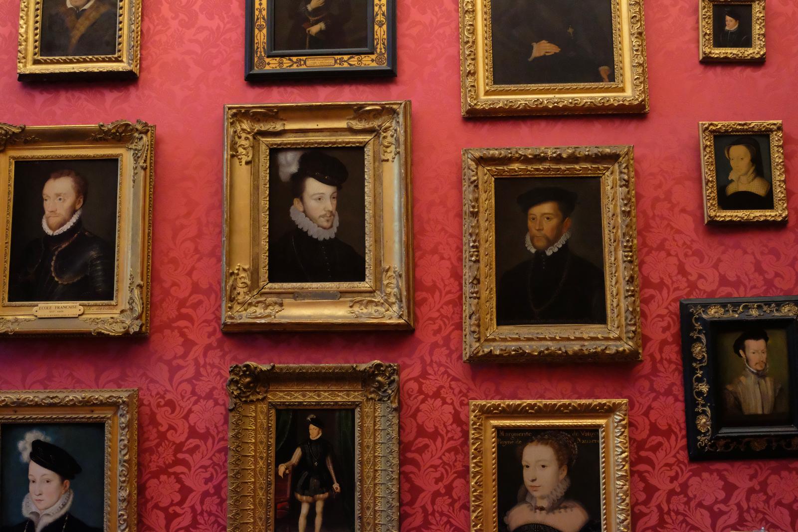 Chantilly - tableaux du musée Condé