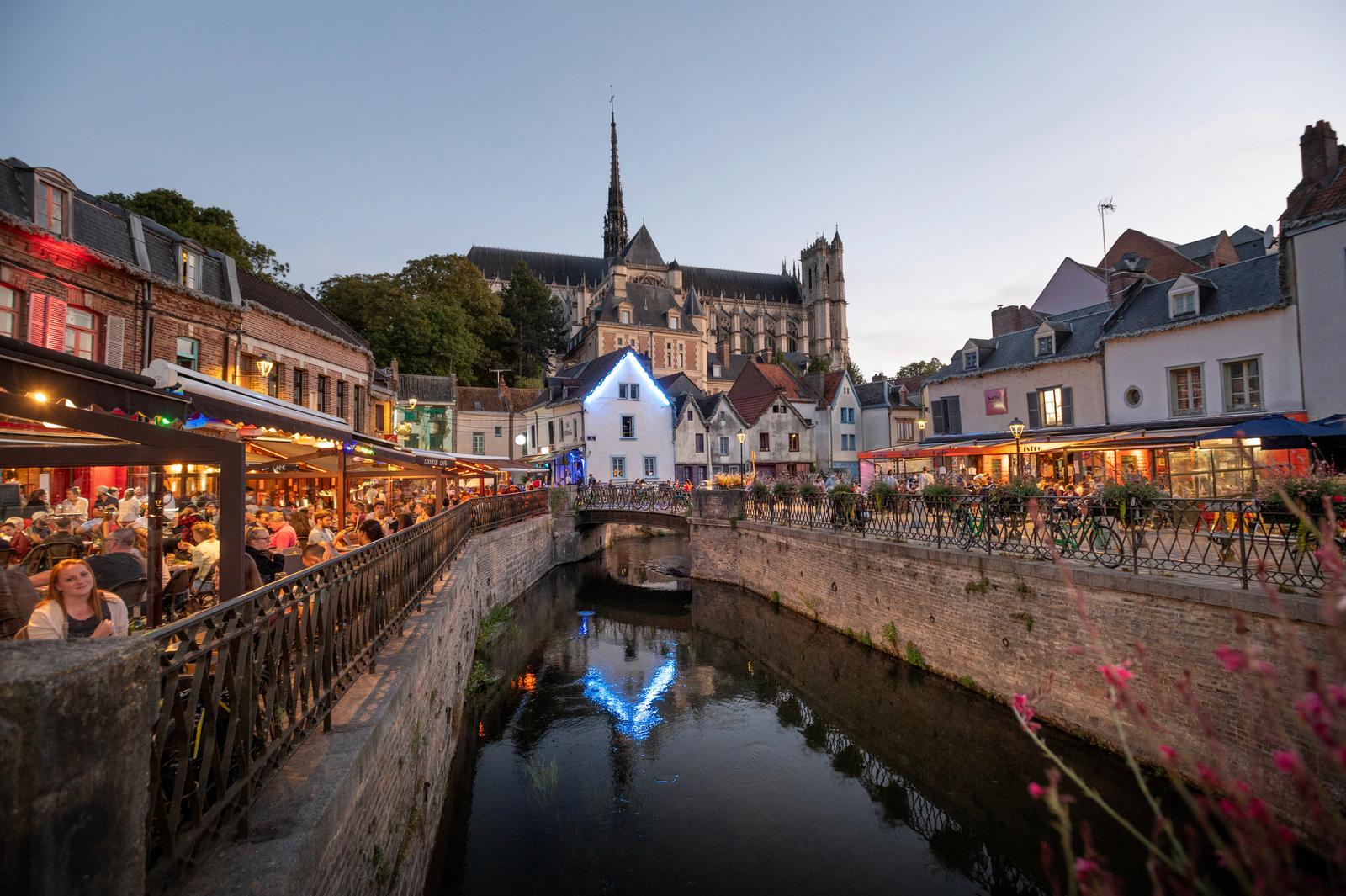 Amiens : terrasses du quartier Saint-Leu 16
