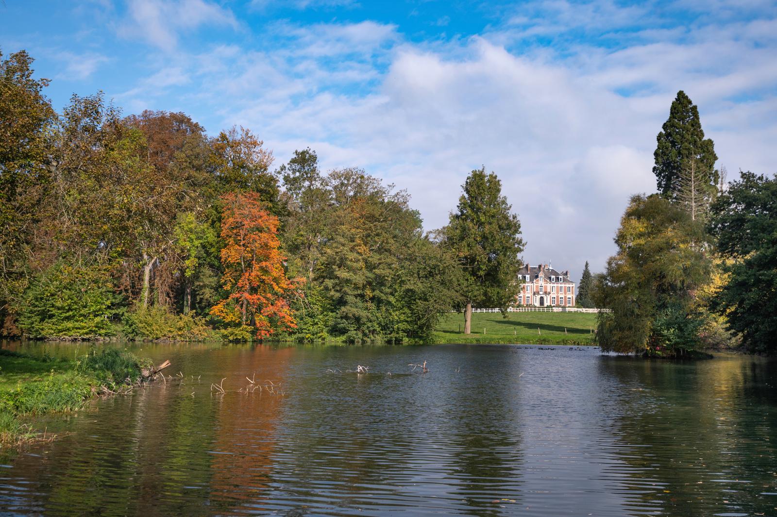Maissemy : domaine de Vadancourt - le plan d'eau