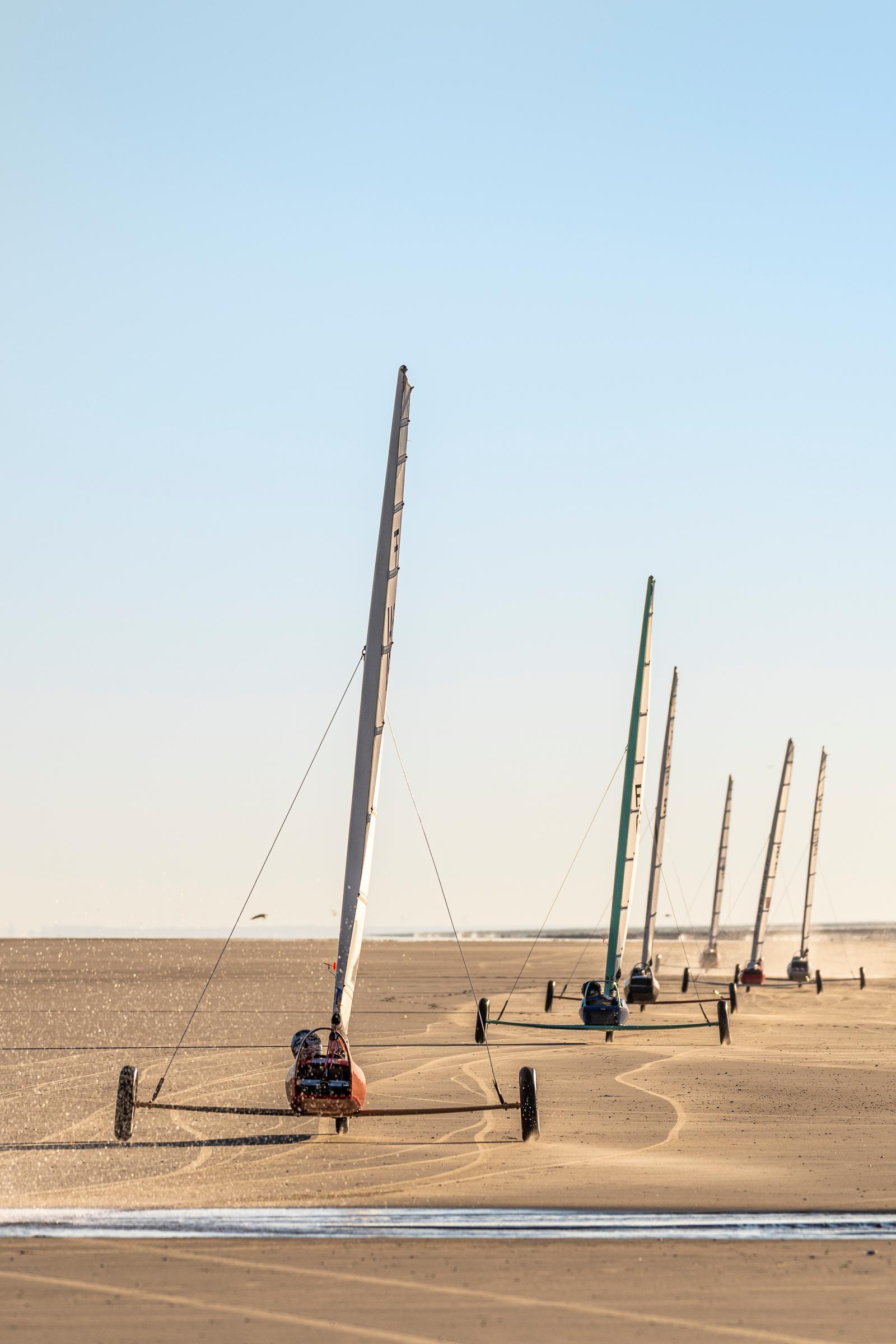 Berck - Chars à voile