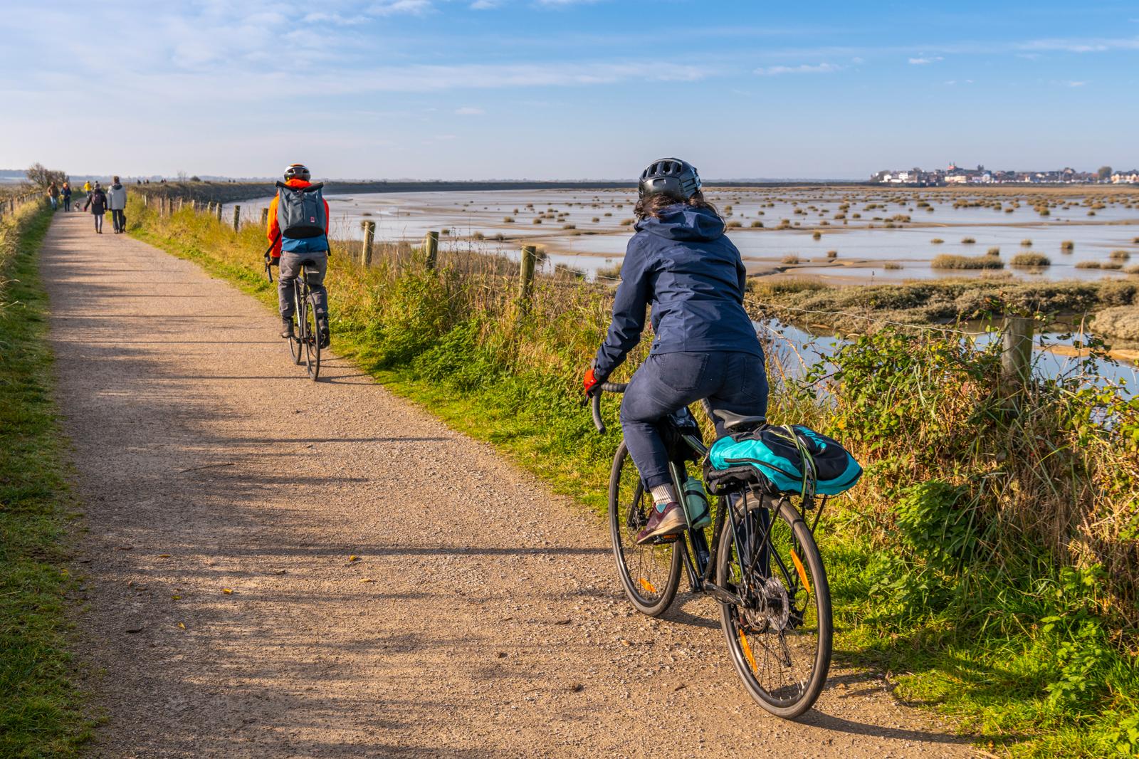 Le Crotoy : cyclistes 03