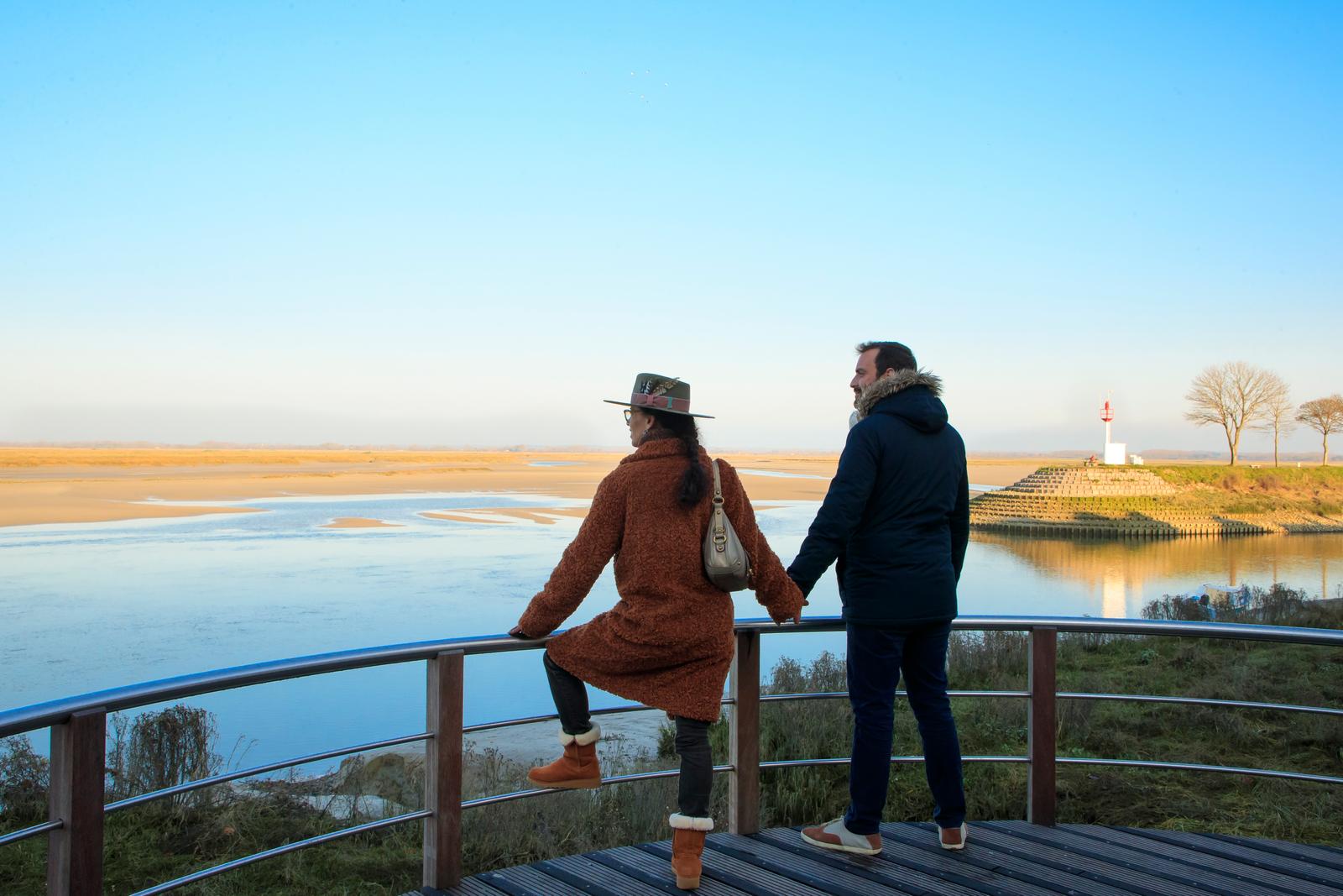 Saint-Valery-sur-Somme : couple en promenade 03