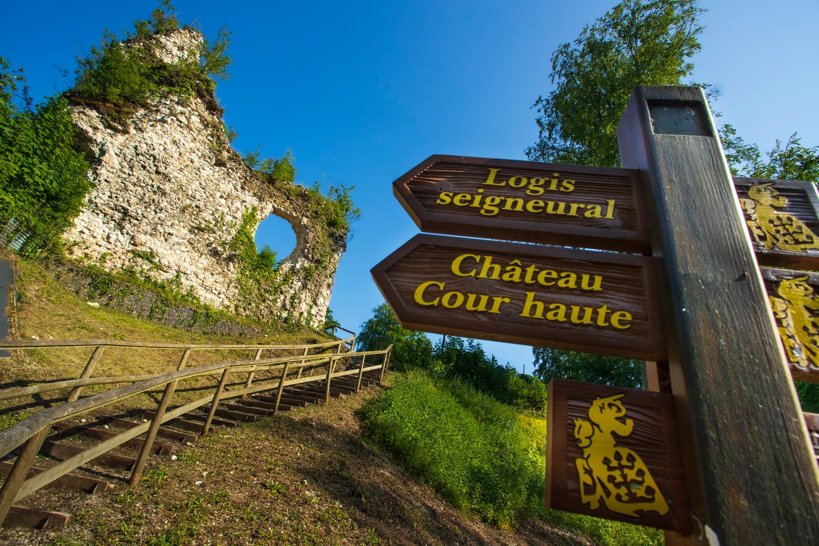Fressin : ruines du château de Fressin 01