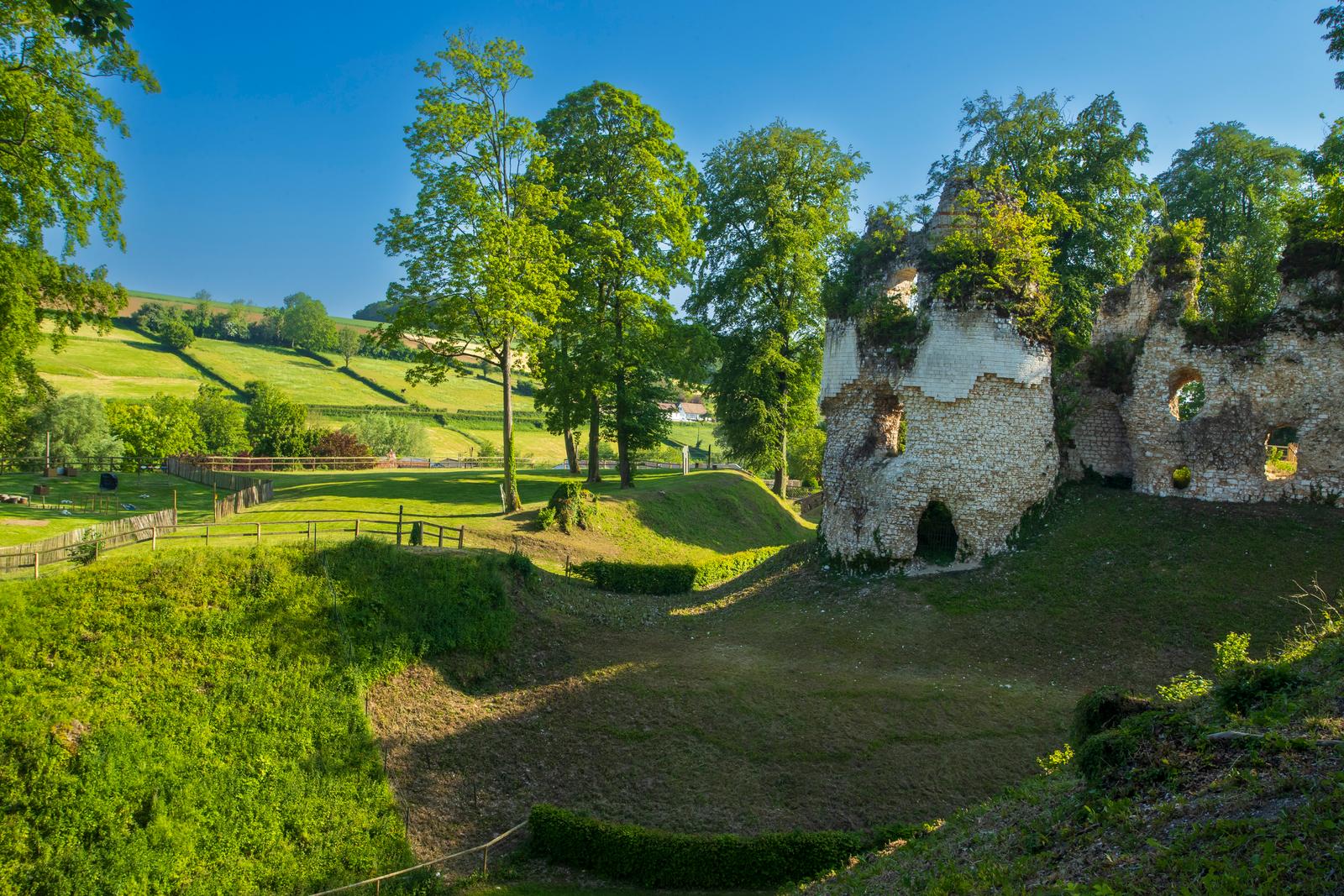 Fressin : ruines du château de Fressin 02