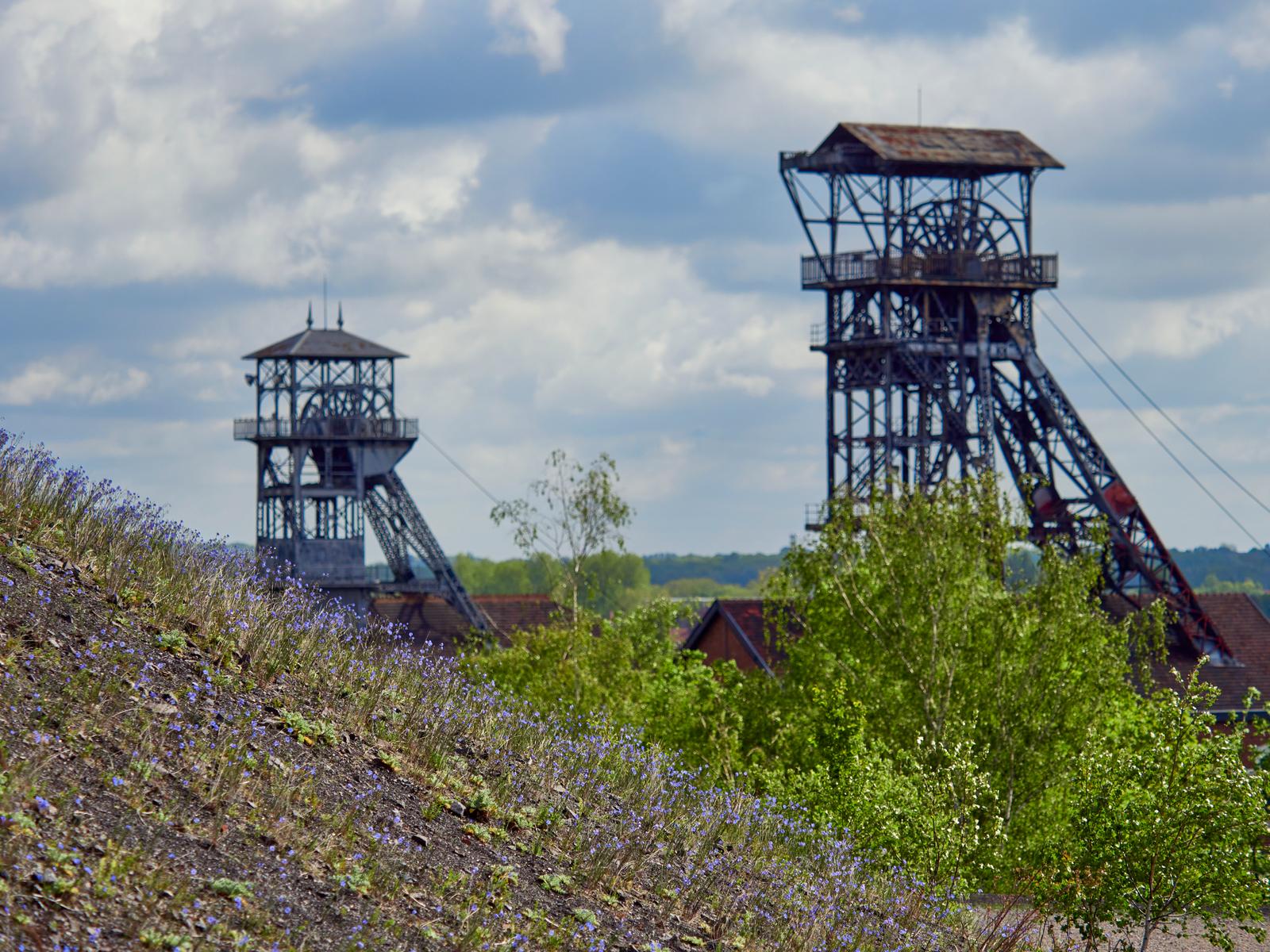 Oignies : chevalements de la fosse 9-9bis