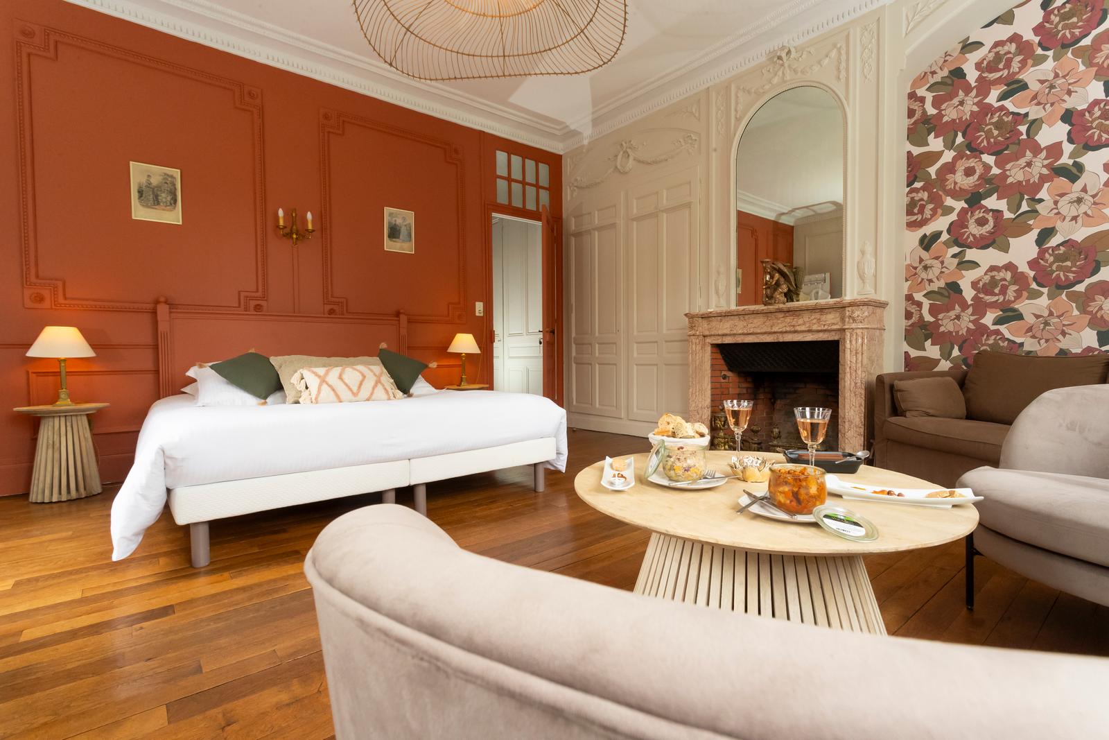 Château d'Omiécourt : salon - salle à manger 10