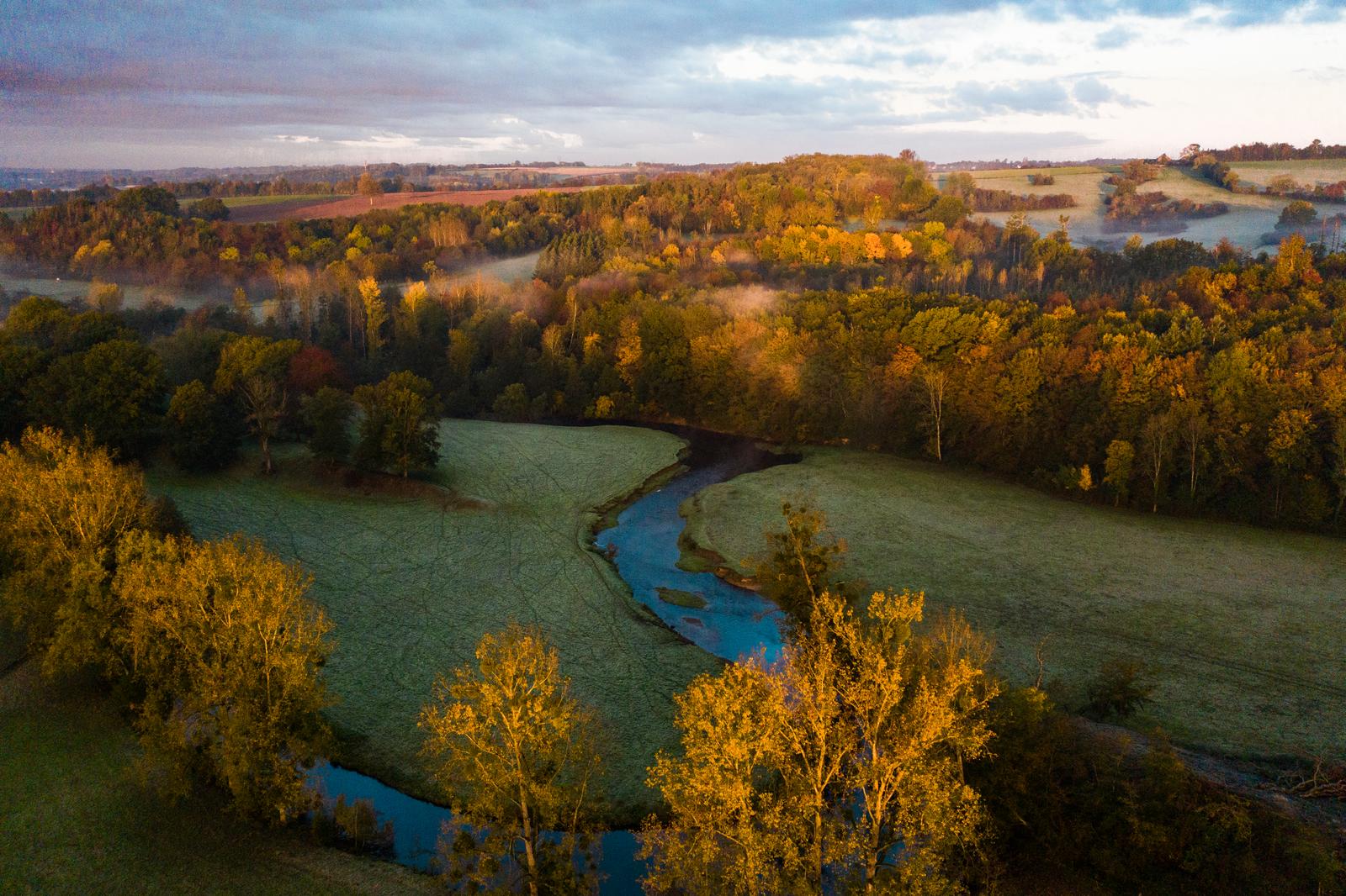 La Thiérache, la rivière Oise