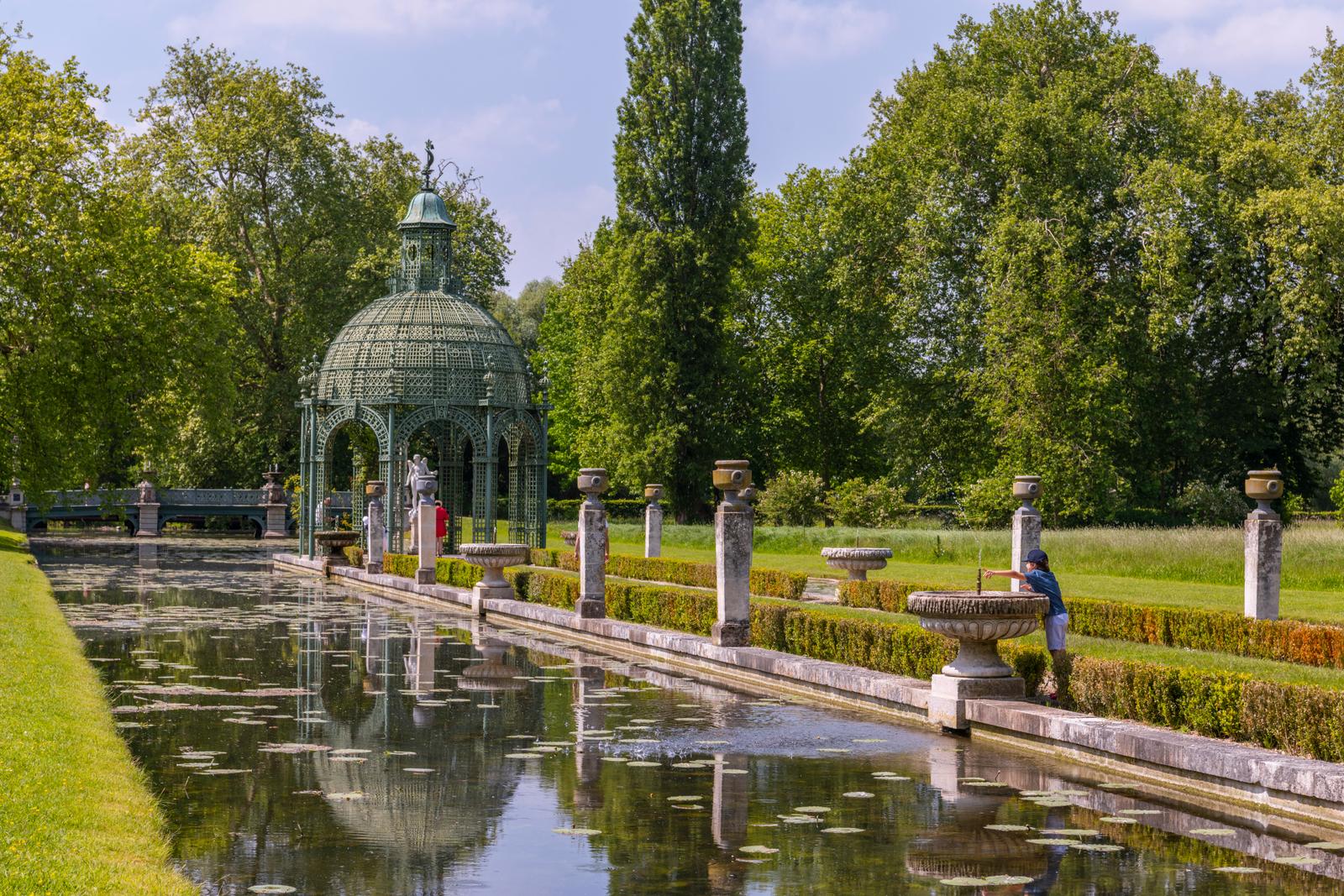 Chantilly : jardin à l'anglaise
