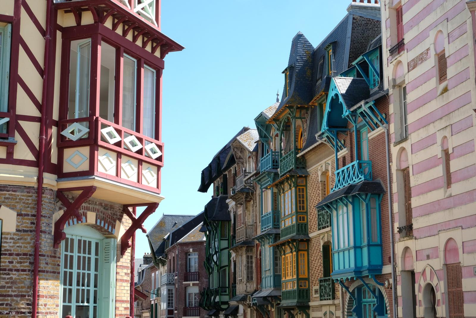 Mers-les-Bains - façades Art-Déco