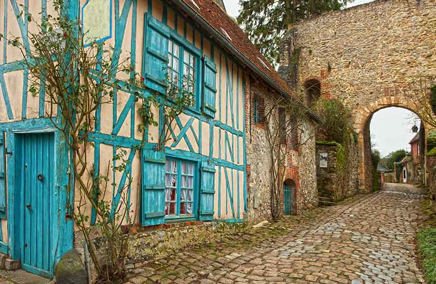 Gerberoy, classé parmi les plus beaux villages de France