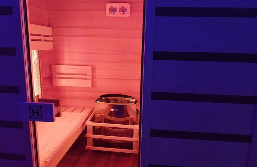 Gite spa au secret du Bonheur - sauna