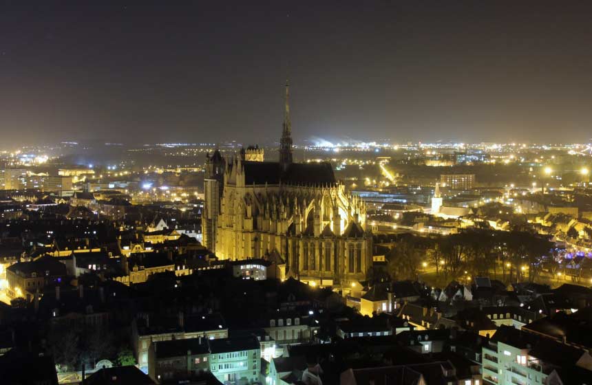 Cathédrale d'Amiens by night