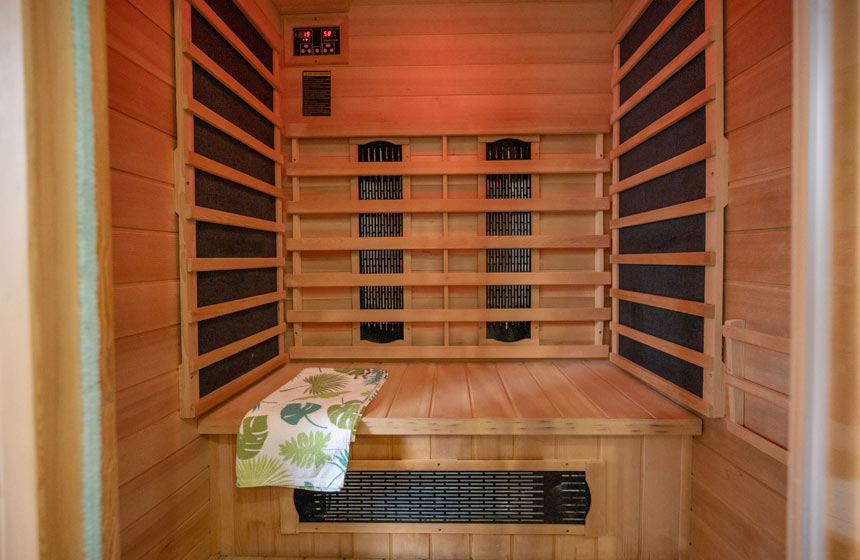 Espace bien-être avec spa et sauna privatifs à l'Instant à Cayeux