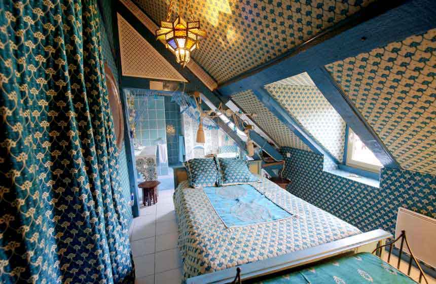 Chambres d'hôtes Le Jardin des Fables - Vous serez dépaysés par le décor mille et une nuits de votre chambre - Château Thierry