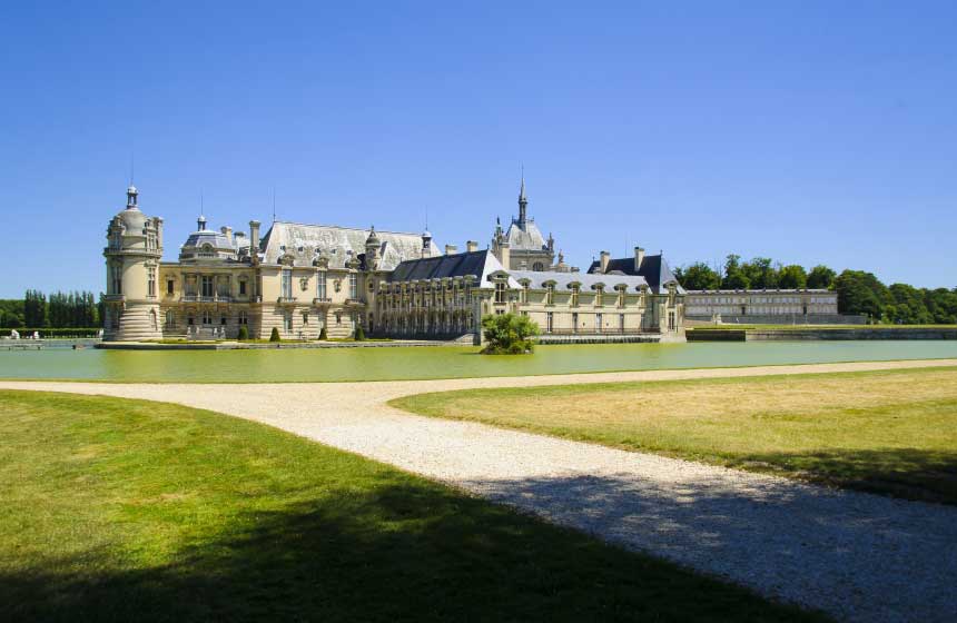 Promenade au Château de Chantilly