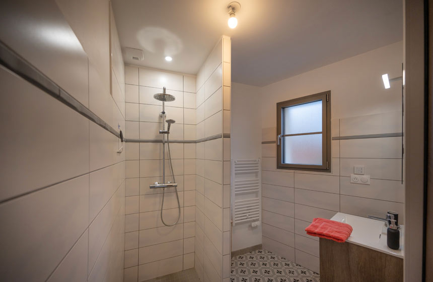 Gîte Tchio batteux salle de bain à Bouillancourt-en-Séry