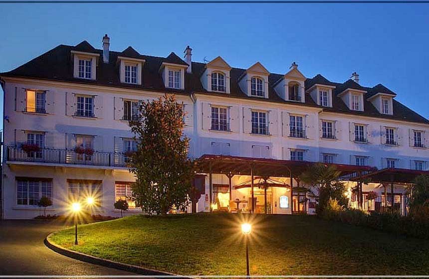 Hôtel Ile de France - Château-Thierry - vu de nuit