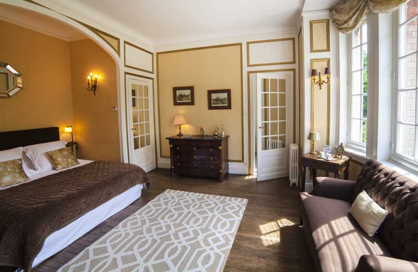 La chambre “Privilège” du Château de Fresnoy en Gohelle