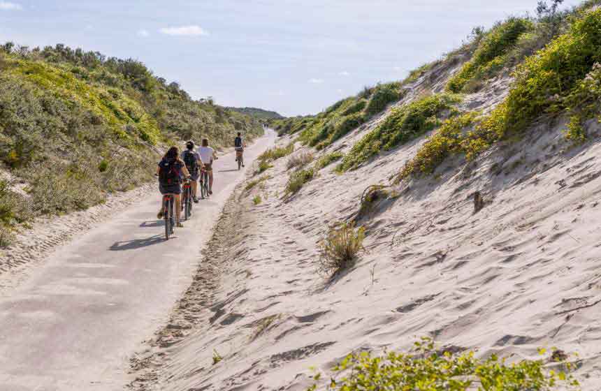 Le chemin de la dune blanche de Saint-valery à Cayeux
