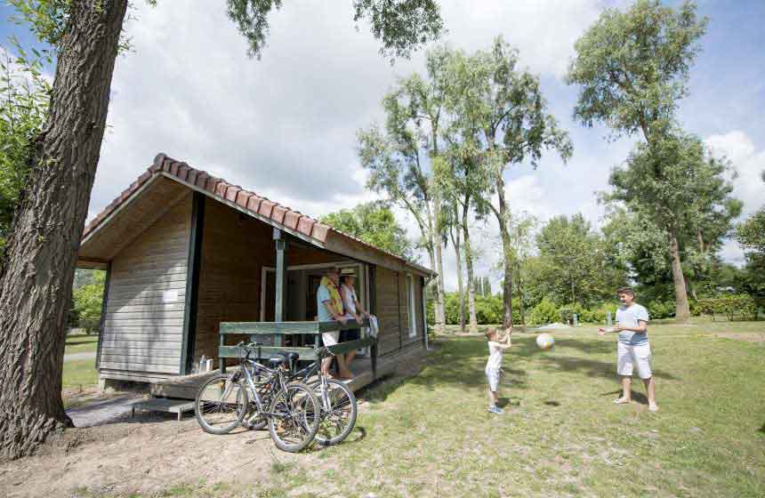 Les cottages du camping du Port de plaisance de Péronne