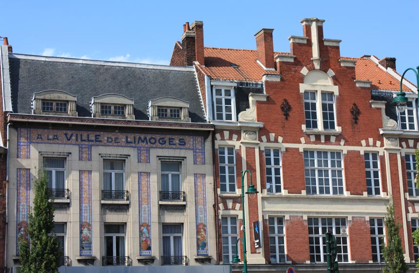 Les façades Art-Déco du centre-ville de Lens
