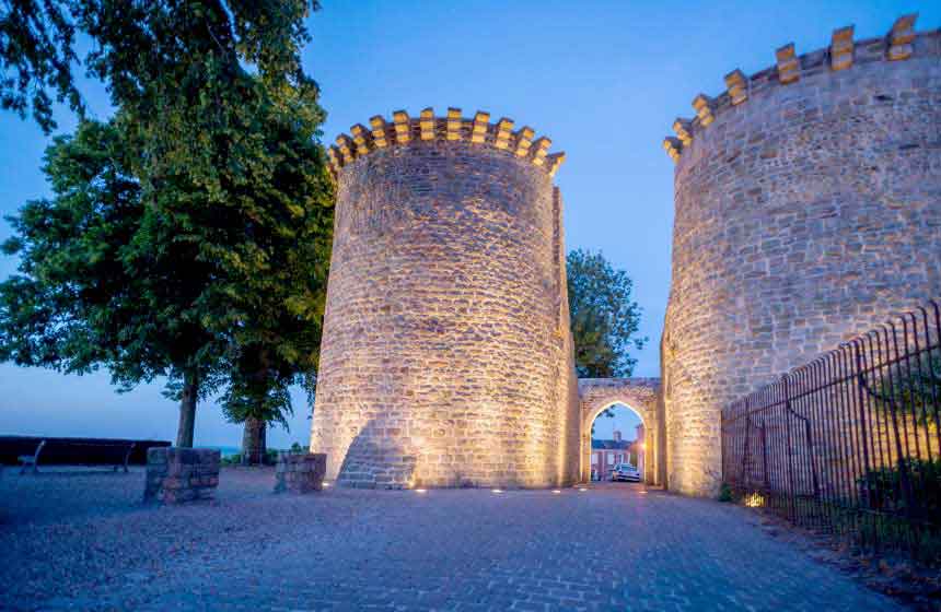 Les portes fortifiées parce que Saint-Valery est une cité médiévale !