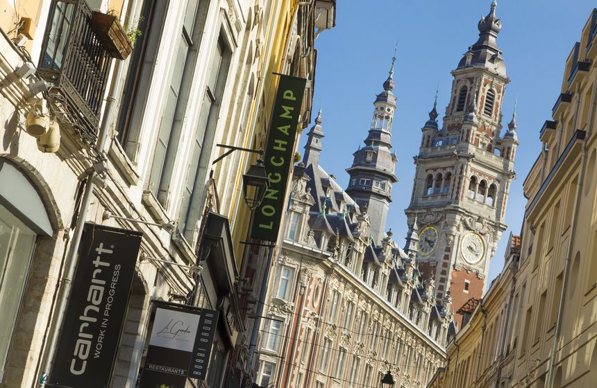 Découvrez les rues du Vieux-Lille à l'architecture flamande