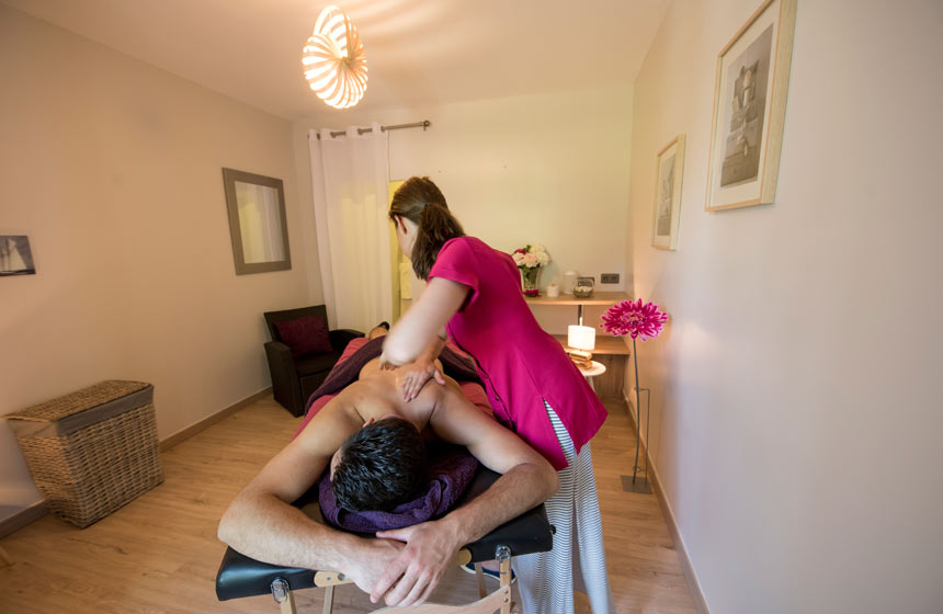 Massage au château d'Omiécourt par Spas de France