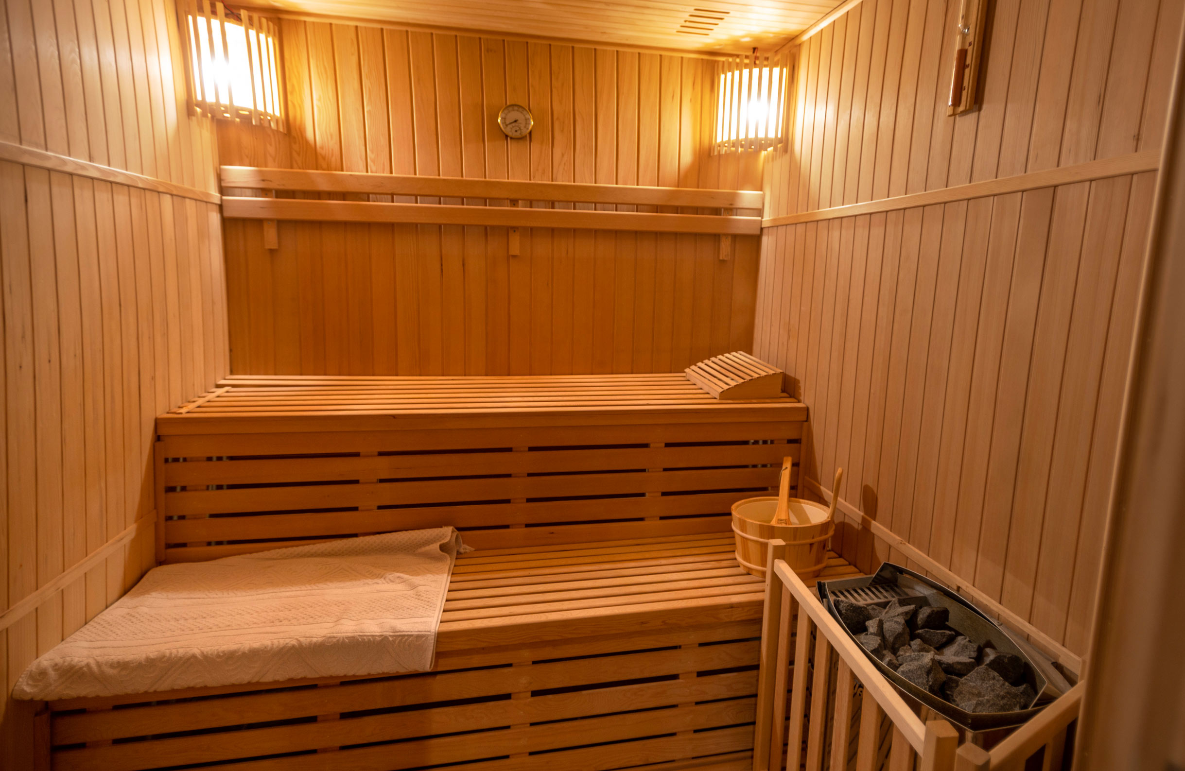 Spa sauna à la maison d'hôtes Les Myrrhophores à Abbeville