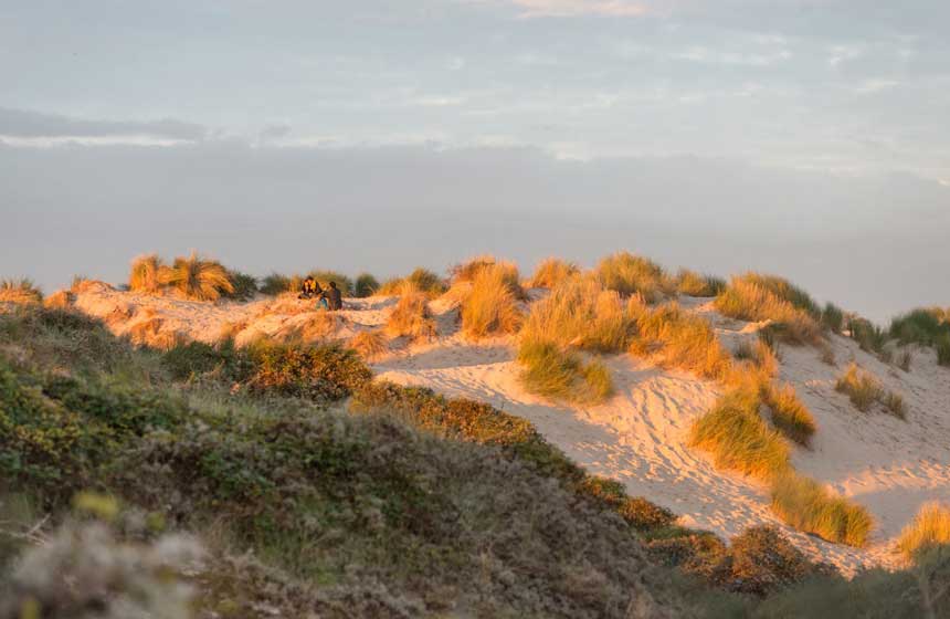 Les dunes les plus proches sont à Cayeux-sur-mer, à 10 min