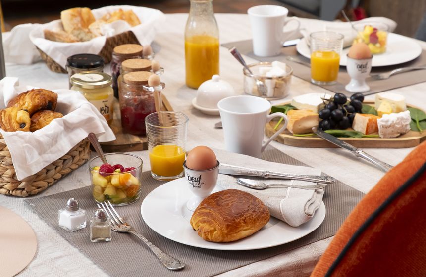 Gourmand petit-déjeuner - Ô Chambres d'Hôtes 