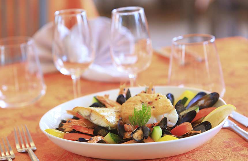 Pas besoin de sortir ce soir : plateau de fruits de mer au restaurant sur place