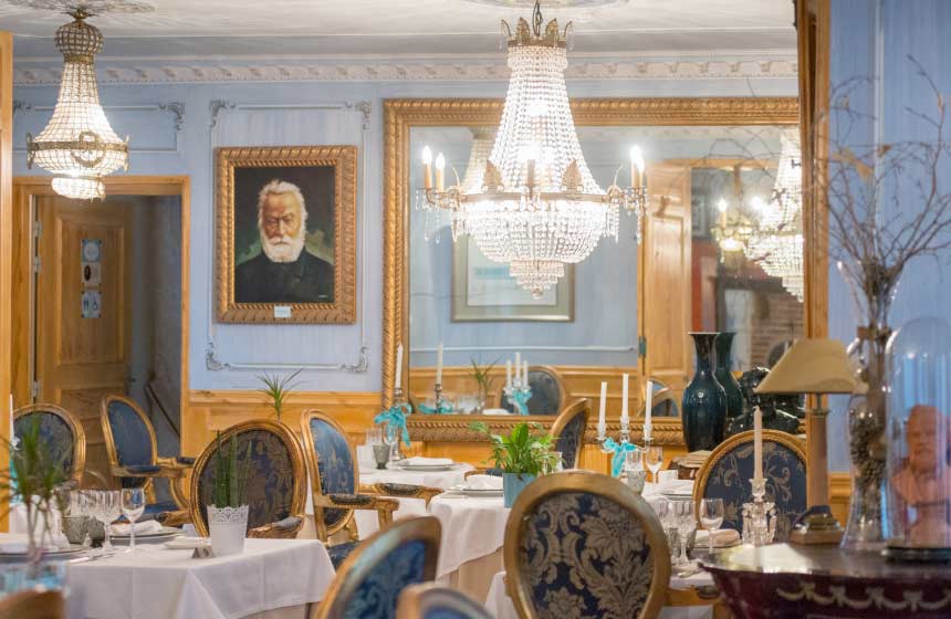Restaurant 1837 à la Villa Aultia à Ault