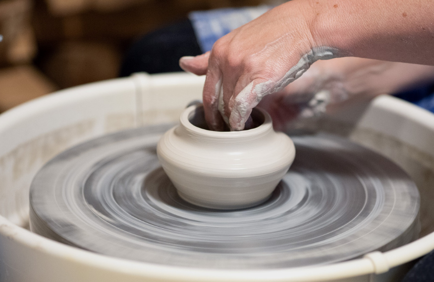 Participez à un atelier poterie ! (sur réservation) 
