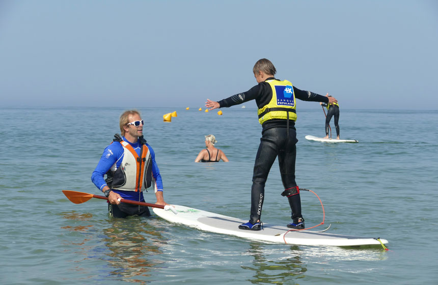 S'initier au stand up paddle à Mers les Bains